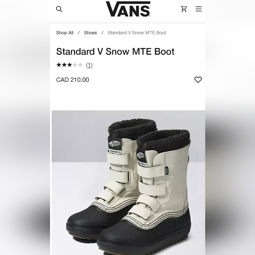 Standard V Snow MTE Boot